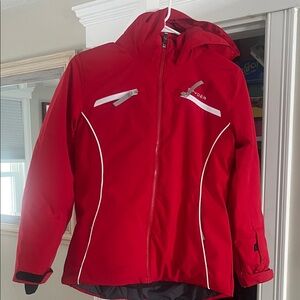 Spyder Women's Vibrant Red Ski Jacket